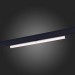 ST803.446.10 Магнитный трековый светильник Черный LED 1*10W 4000K 1 100Lm Ra>90 120° IP20 L604xW28xH