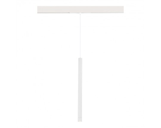 ST683.536.08 Магнитный трековый светильник Белый LED 1*8W 3000K 450Lm Ra90 24° IP20 D30xH500 48V