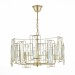 SLE103403-05 Светильник подвесной Шампань/Прозрачный E14 5*40W