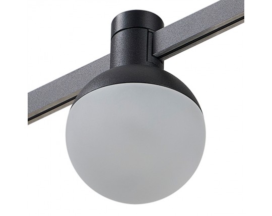 ST815.406.05 Магнитный трековый светильник FARM Черный LED 1*5W 3000K 78Lm Ra90 120 IP20 D75xH109 24