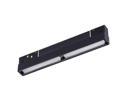 ST804.446.12 Магнитный трековый светильник Черный LED 1*12W 4000K 750Lm Ra>90 120° IP20 L220xW22xH46