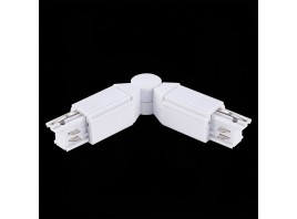 ST030.509.18 Поворотный угол для трехфазного шинопровода ST-Luce Белый