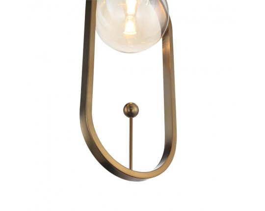 SL1201.203.01 Подвес ST-Luce Бронзовый/Коньячный G9 1*5W