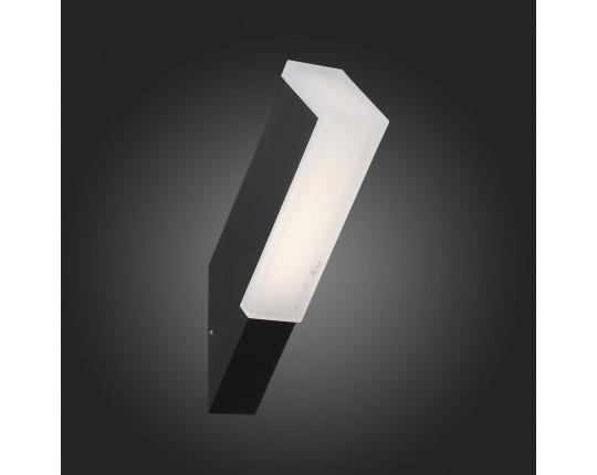 SL096.411.02 Светильник уличный настенный ST-Luce Черный/Белый LED 1*6W 4000K