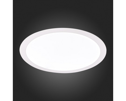 ST209.548.24 Св-к встр. Белый LED 1*24W 4000K 1 848Lm Ra80 110° IP20 D300xH8 90-265V