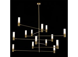 SL1239.303.14 Люстра потолочная ST-Luce Латунь/Белый, Прозрачный G9 14*5W 4000K