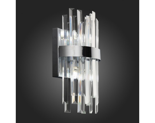 SL1160.101.04 Светильник настенный ST-Luce Хром/Хром, Прозрачный G9 4*5W