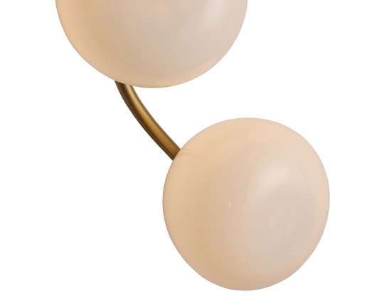 SL1519.301.05 Светильник настенный ST-Luce Латунь/Белый G9 5*5W 4000K