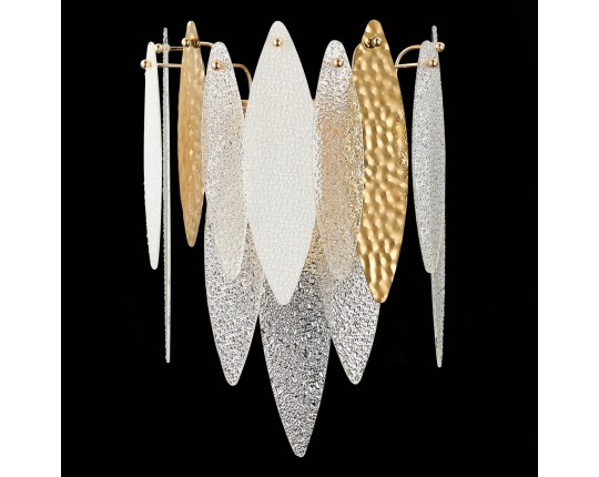 SL1224.201.02 Бра ST-Luce Золотистый/Прозрачный, Белый E14 2*60W