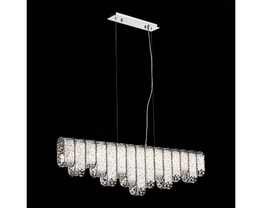 SL1117.103.07 Светильник подвесной ST-Luce Хром/Хром, Прозрачный G9 7*5W