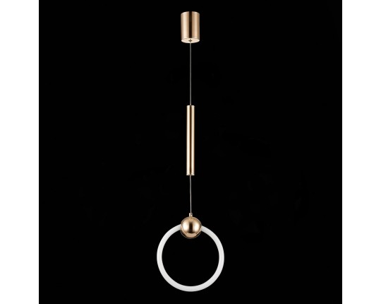 SL1578.203.01 Подвес ST-Luce Золотистый/Золотистый, Белый LED 1*15W 3000K