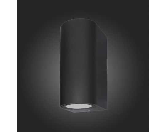 SL9001.401.02 Светильник уличный настенный ST-Luce Черный/ GU10 2*35W