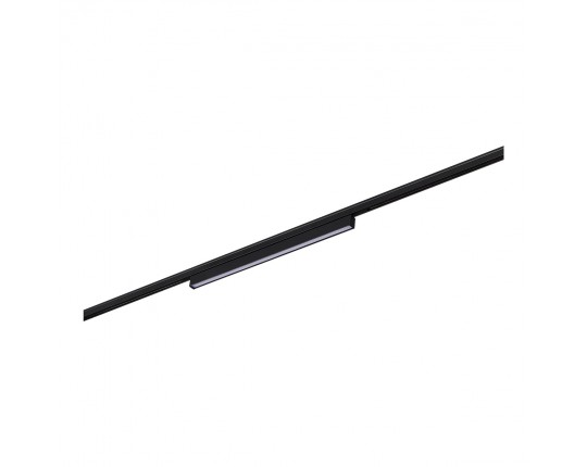 ST665.436.08 Магнитный трековый светильник Черный LED 1*8W 3000K 250Lm Ra>80 100° IP20 L300xW10xH18