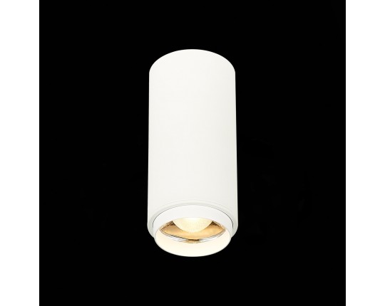 ST600.532.10 Светильник потолочный Zoom Белый LED 1*10W 3000K 1 000Lm Ra>80 15-60° IP20 D59xH130 170