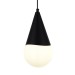 SLE1197-403-01 Светильник подвесной Черный/Белый E27 1*40W