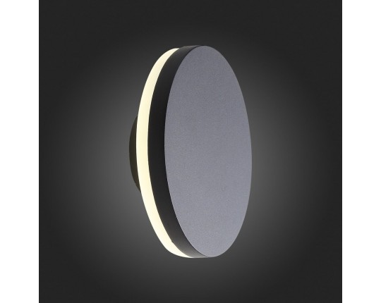 SL087.401.01 Светильник уличный настенный ST-Luce Черный кварцевый LED 1*12W 4000K