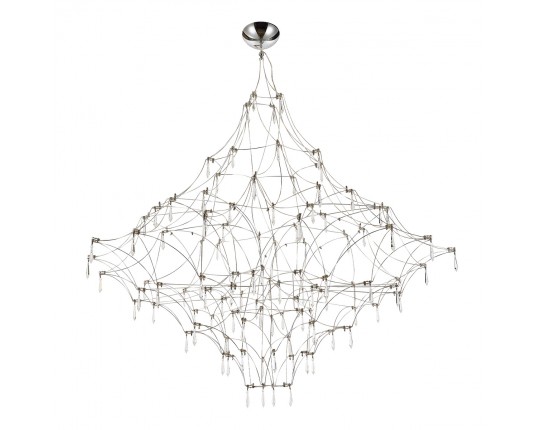 SL6601.103.114 Светильник подвесной ST-Luce Хром/Прозрачный LED 114*0,5W 3000K