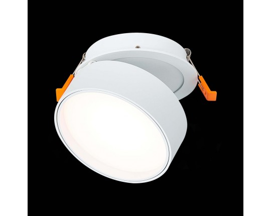 ST651.538.14 Встраиваемый поворотный светильник Белый LED 1*14W 3000K 1 100Lm Ra>90 120° IP20 D105xH