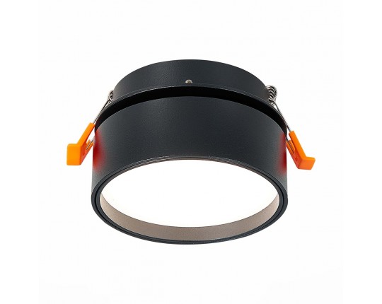 ST651.448.14 Встраиваемый поворотный светильник Черный LED 1*14W 4000K 1 100Lm Ra>90 120° IP20 D105x