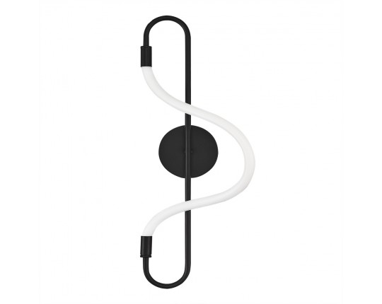 SL6102.401.10 Светильник настенный ST-Luce Черный/Белый LED 1*10W 3000K