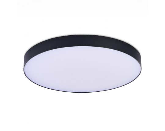 ST606.432.96 Светильник потолочный Черный LED 1*96W 3000K 8 640Lm Ra>85 120° IP20 D600xH55 185-265V