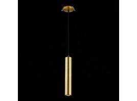 ST151.308.01 Встраиваемый подвесной светильник Золотистый GU10 1*50W  IP20 D54xH290 220V Без ламп