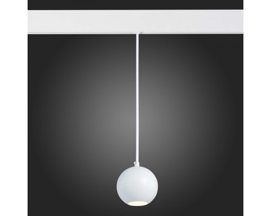 ST354.543.12 Магнитный трековый светильник подвесной Белый LED 1*12W 4000K 750Lm Ra>80 36° IP20 D100