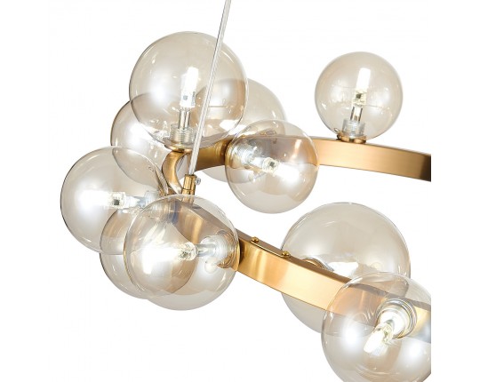 SL1165.303.15 Светильник подвесной ST-Luce Бронза/Коньячный G4 15*5W