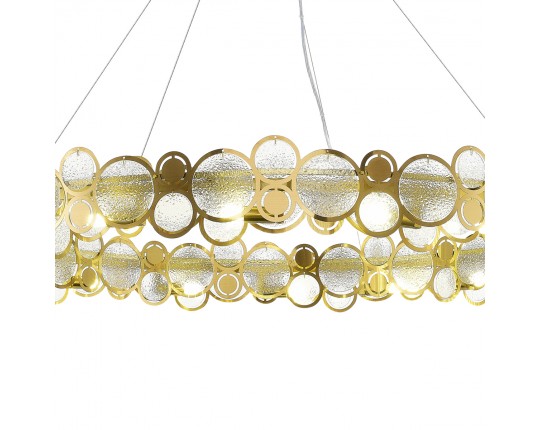 SL6133.303.16 Светильник подвесной ST-Luce Латунь/Прозрачный G9 16*5W 4000K