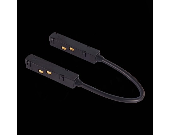 ST006.449.00 Коннектор питания угловой для магнитного шинопровода  ST-Luce Черный