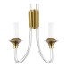 SL1241.201.02 Бра ST-Luce Золотистый/Белый E14 2*40W