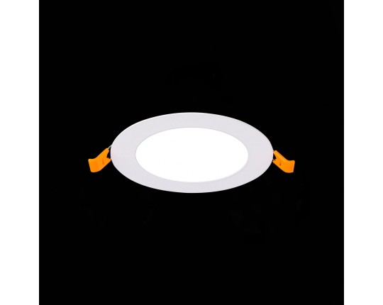 ST209.538.06 Св-к встр. Белый LED 1*6W 3000K 330Lm Ra80 110° IP20 D120xH8 90-265V