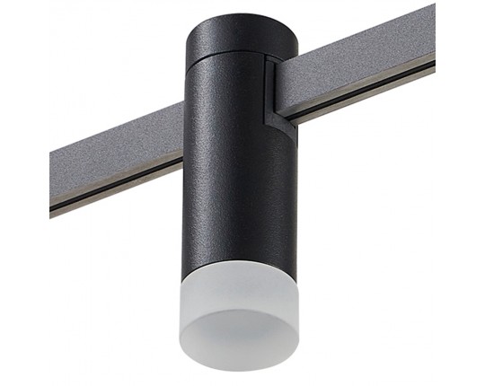 ST812.406.03 Магнитный трековый светильник FARM Черный LED 1*3W 3000K 91Lm Ra90 120 IP20 D29xH90 24V