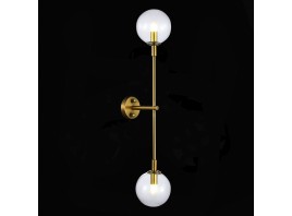 SL1506.201.02 Бра ST-Luce Золотистый/Прозрачный G9 2*5W 4000K