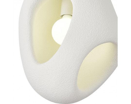 SL1522.543.01 Светильник подвесной ST-Luce белый/белый E27 1*60W