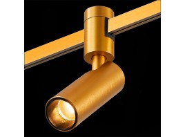 ST811.206.05 Магнитный трековый светильник FARM Золотистый LED 1*5W 3000K 350Lm Ra90 60 IP20 D35xH10