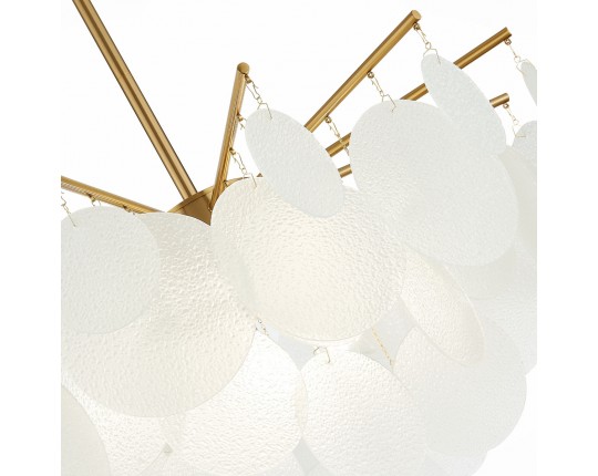 SL1231.302.06 Люстра потолочная ST-Luce Латунь/Белый E14 6*60W