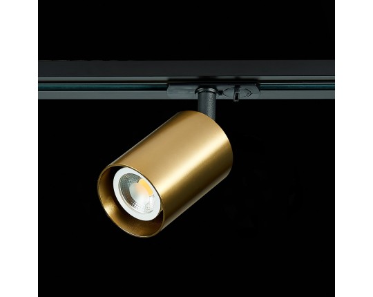 ST302.206.01 Св-к трек. Золотистый GU10 1*50W  IP20 L100xW70xH172 220V Без ламп