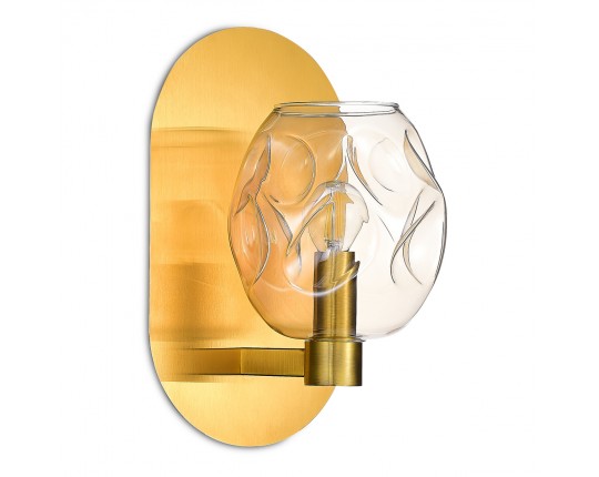 SL1188.301.01 Бра ST-Luce Латунь/Коньячный E14 1*40W