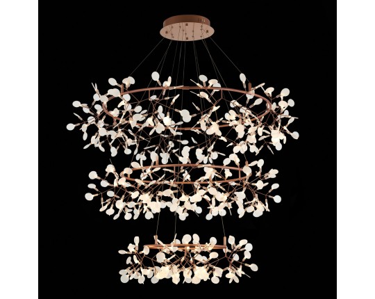 SL379.203.486 Люстра подвесная ST-Luce Медный/Белый LED 486*0,5W 3500K  (из 3-х коробок)