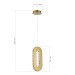 SL6506.203.01 Светильник подвесной ST-Luce Золотистый/Золотистый, Прозрачный LED 1*9W 3000K