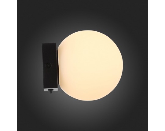 SL1581.401.01 Светильник настенный ST-Luce Черный/Белый LED 1*5W 3200K