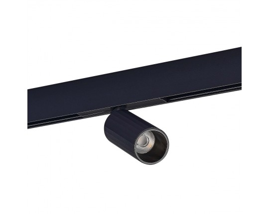 ST807.446.12 Магнитный трековый светильник Черный LED 1*12W 4000K 700Lm Ra>90 IP20 D50xH173 48VV