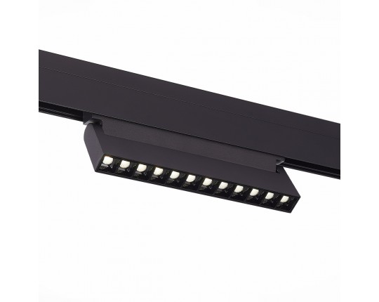 ST364.436.12 Магнитный трековый светильник Черный LED 1*12W 3000K 1 009Lm Ra>90 36° IP20 L219xW22xH1