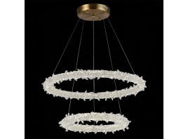 SL6105.203.02 Люстра подвесная ST-Luce Золотистый/Прозрачный LED 1*80W 3000 - 6500K