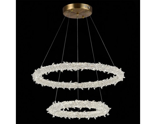 SL6105.203.02 Люстра подвесная ST-Luce Золотистый/Прозрачный LED 1*80W 3000 - 6500K