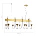 SL1241.213.08 Люстра подвесная ST-Luce Золотистый/Белый E14 8*40W