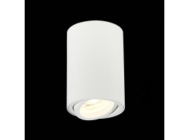 ST108.507.01 Светильник потолочный Белый GU10 1*50W  IP20 D70xH100 220V Без ламп