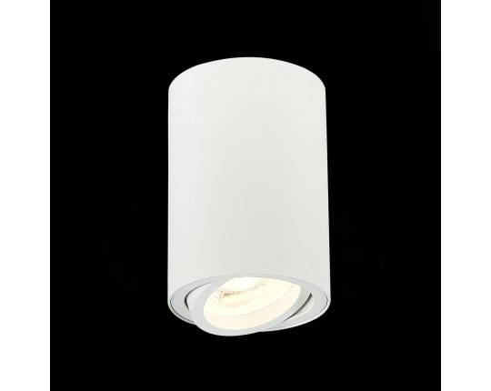 ST108.507.01 Светильник потолочный Белый GU10 1*50W  IP20 D70xH100 220V Без ламп