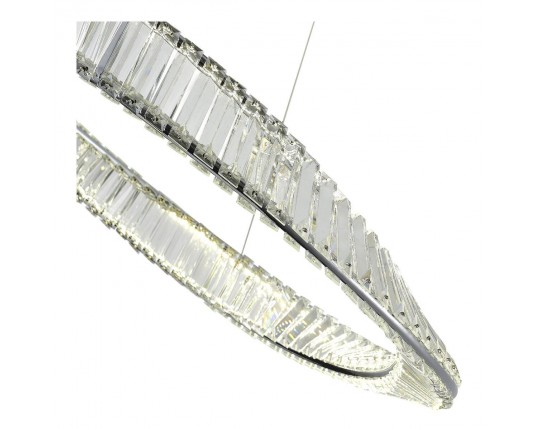 SL6204.111.01 Светильник подвесной ST-Luce Хром/Прозрачный LED 1*45W 4000K